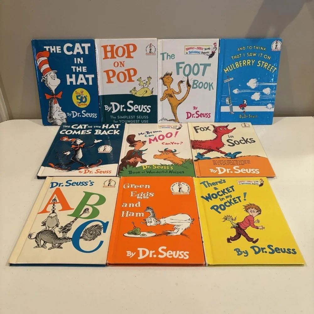 Dr. Seuss  Bright and Early Books for‎ Beginning Readers Lot of 10